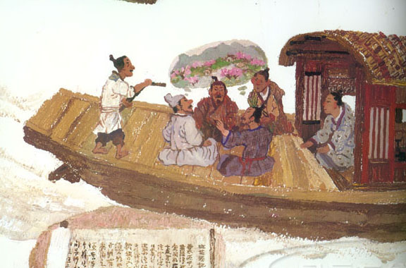 桃花源记思维导图内容（关于桃花源记全文鉴赏）