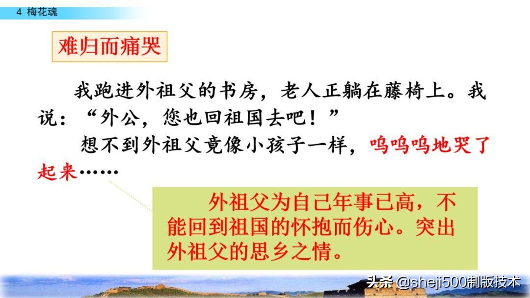 课文梅花魂指的是什么（梅花魂全文知识）