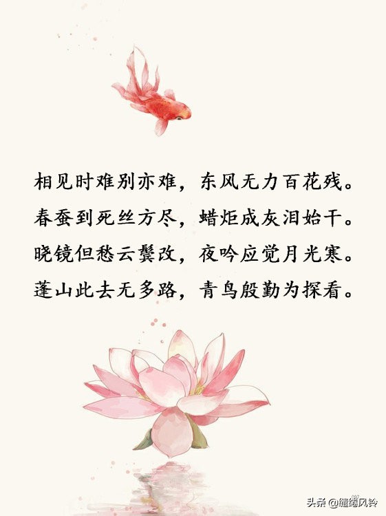 春蚕到死丝方尽的全诗（关于蚕的诗句古诗）