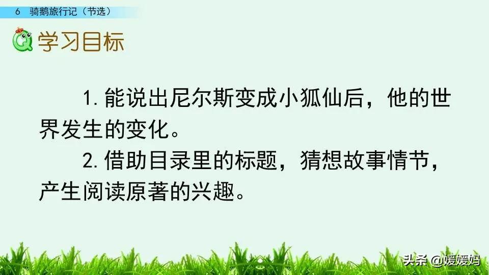 六年级下册骑鹅旅行记作者简介（骑鹅旅行记给人启示）