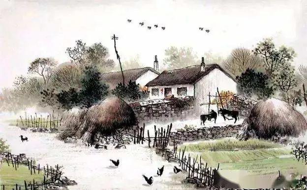 方宅十余亩草屋七八间（陶渊明归田园居赏析）