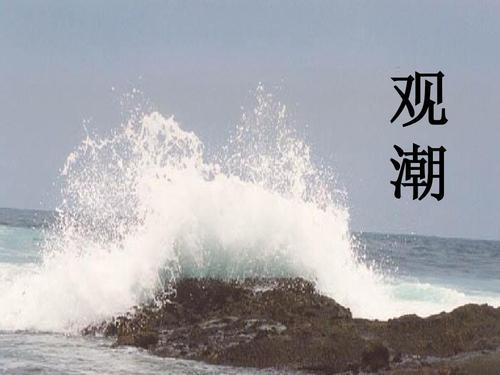 观潮原文及翻译注释（小古文观潮节选）