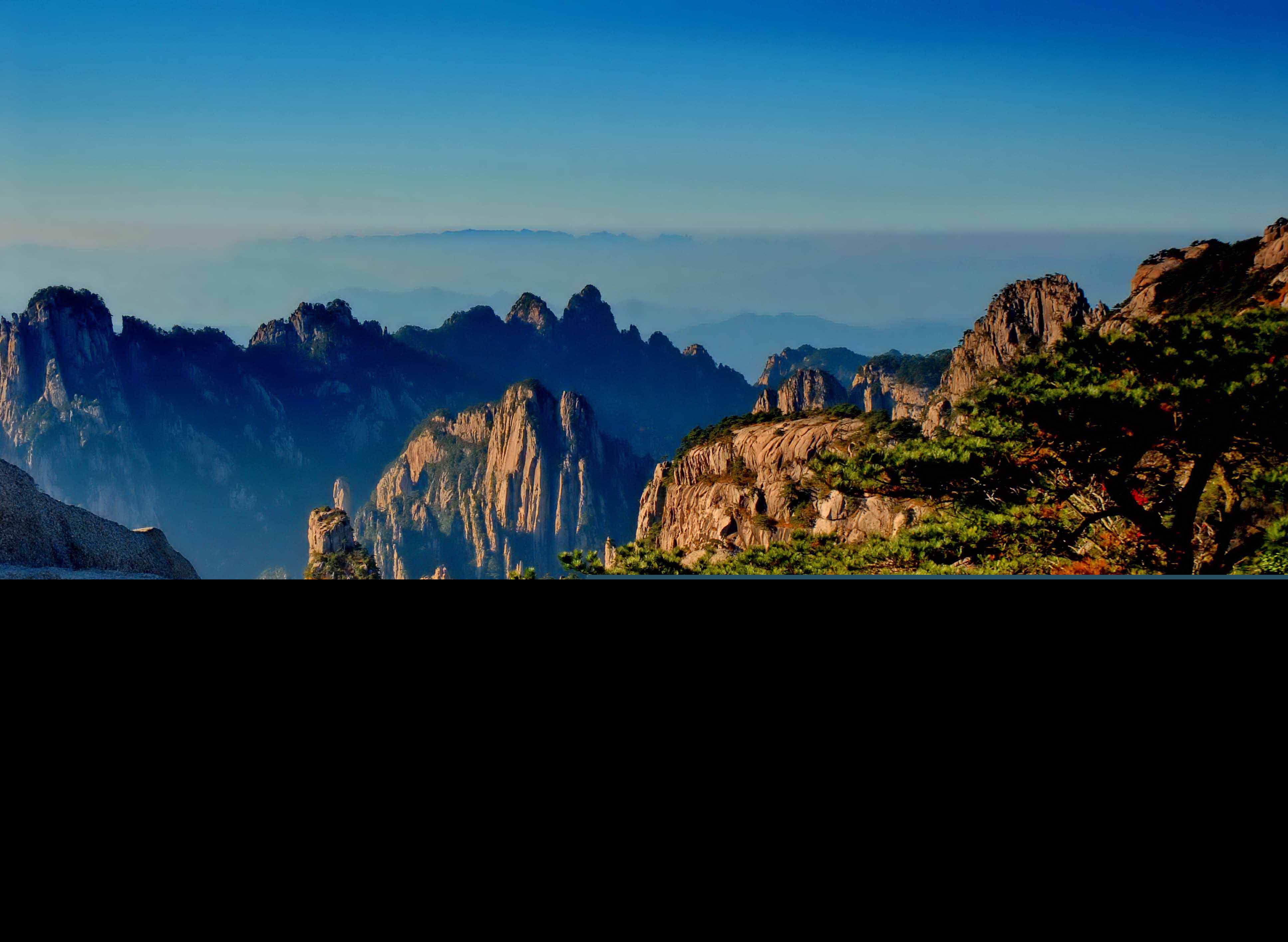 描写黄山的诗句古诗（用一句话赞美黄山美景）