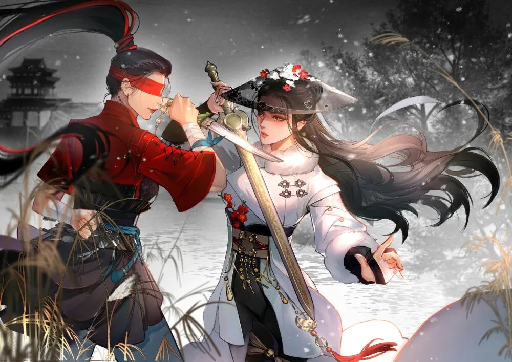古装美女动漫头像（唯美古装图片动漫）