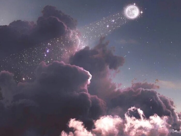 描写夜空的句子唯美（夜晚的星空写一段话）