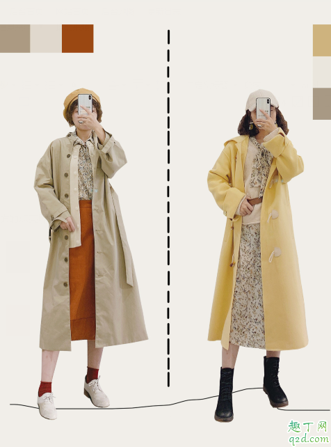 降温时髦穿搭攻略 2019秋冬穿搭look女生