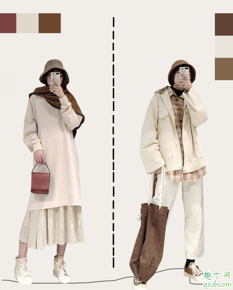 降温时髦穿搭攻略 2019秋冬穿搭look女生