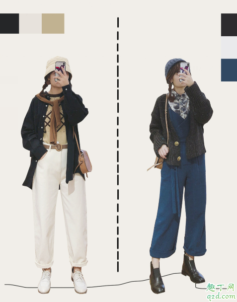 降温时髦穿搭攻略 2019秋冬穿搭look女生