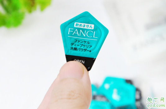 fancl黑酵素洗颜粉多久用一次 fancl小黑钻有一包30粒的吗