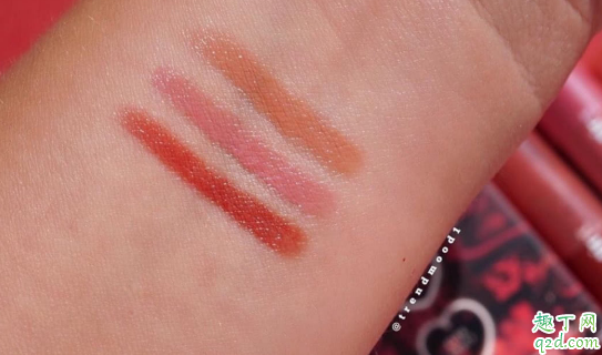 colourpop2020情人节限定彩妆多少钱 colourpop情人节眼影盘all that手臂试色