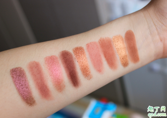 huda beauty nude9色眼影盘多少钱 huda beauty nude9色眼影盘试色