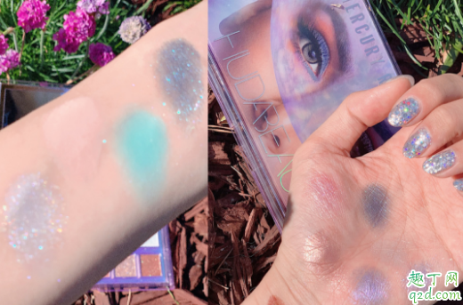 huda beauty水星逆行18色眼影盘多少钱 huda beauty水逆眼影盘18色试色