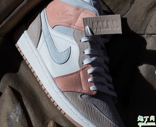 Air Jordan AJ1 Mid多少钱 全新城市系列AJ1裸粉色值得入手吗