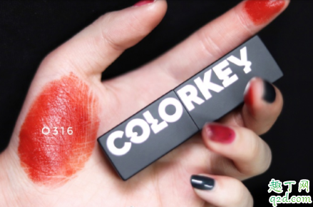 colorkey黑磁条口红O316好用吗 colorkey黑磁条口红O316使用测评