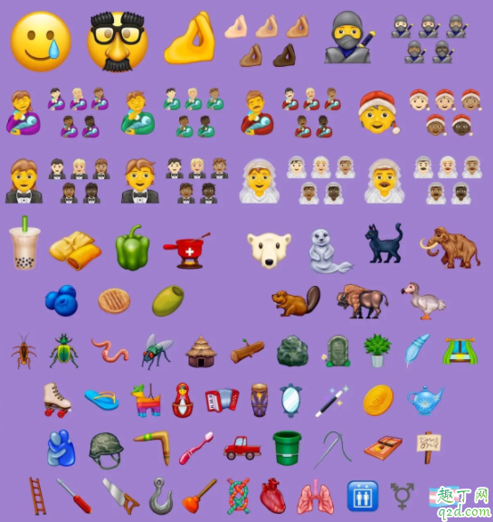 ios14新增了哪些emoji表情 ios14新增emoji表情含义图解