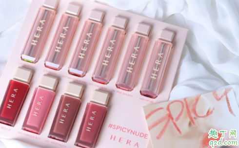 Hera赫妍2020春季新品唇膏哪个适合黄皮 Hera spicy nude系列唇膏色号怎么选