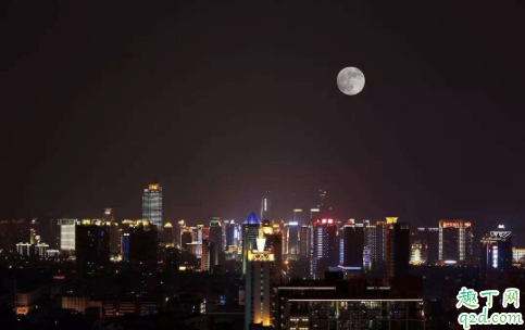 怎么拍建筑物和大月亮 超级大月亮怎么拍的