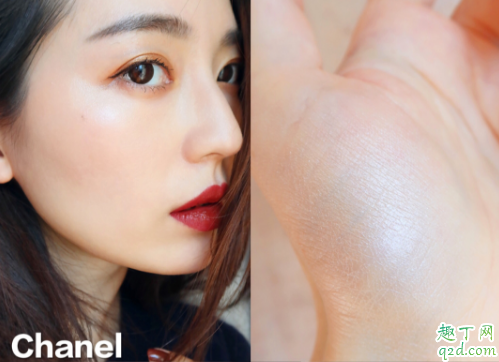 香奈儿沙漠高光适合黄皮吗 Chanel沙漠晨曦高光蜜粉饼试色