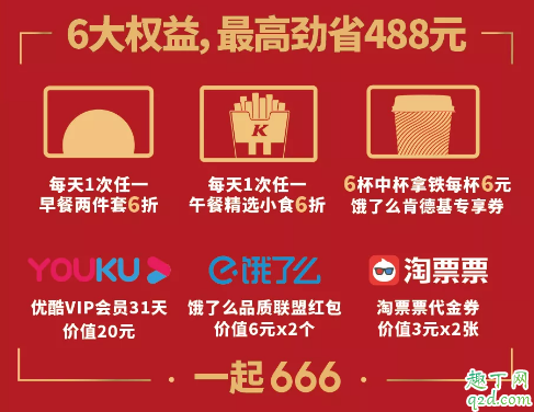肯德基666神卡多少钱一张 肯德基666神卡怎么买有什么优惠