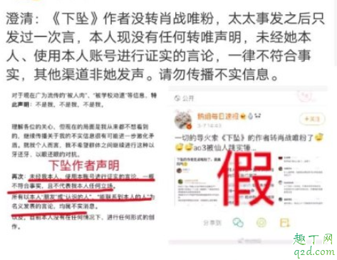 下坠小说讲的什么 下坠同人文作者是谁