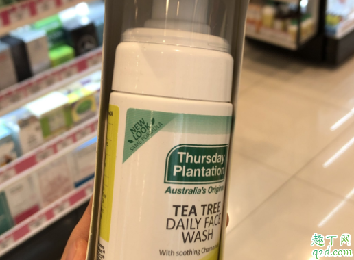星期四茶树洁面泡沫去青春痘吗 星期四茶树洁面泡沫成分