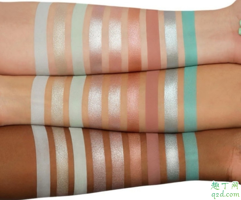 huda beauty眼影盘rose和lilac哪个好看 huda眼影盘rose和lilac试色对比