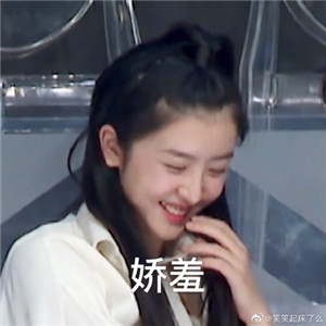 大虞海棠表情包带字 青春有你2虞书欣赵小棠表情包