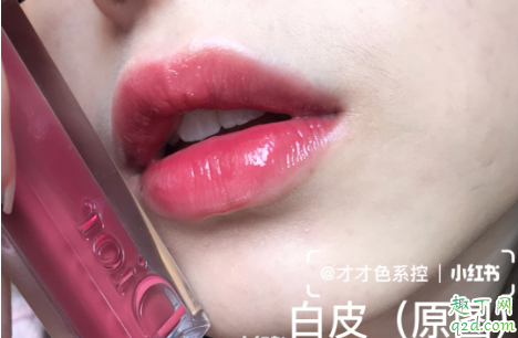 阿玛尼新品水光唇釉503什么颜色 阿玛尼漆光唇釉黑管503口红试色