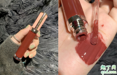 纪梵希粉羊皮液体唇膏19唇釉试色,这颜值绝了!