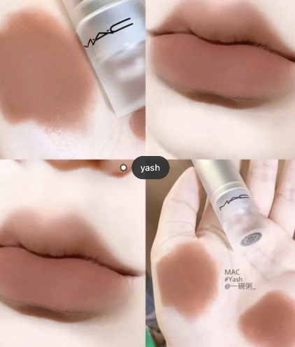 mac透明壳口红有哪几个色号 mac透明磨砂管口红试色