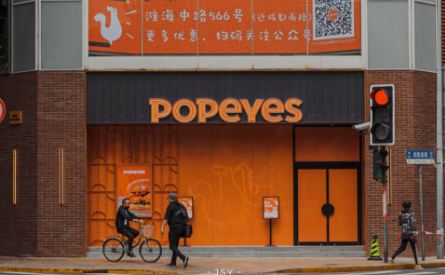 全美最好吃的传奇炸鸡POPEYES落户上海，国内第一家！
