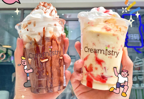 魔都逛街消暑圣地又添一处！ins超火creamistry冰激凌田子坊店开张！