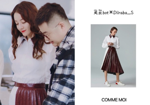 幸福触手可及周放穿搭有人扒吗？求迪丽热巴同款衣服品牌！
