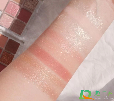 3ce新品透明壳9色眼影盘shot again什么颜色-3ce亚克力9色眼影shot again试色