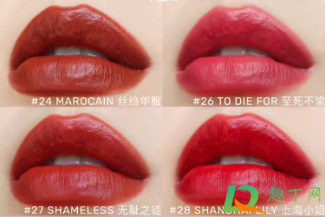 TF全新细黑管唇膏27#SHAMELESS适合黄皮吗-TF细黑管27口红试色