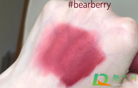 3ce哑光唇釉新色bearberry什么颜色-3ce哑光唇釉bearberry试色