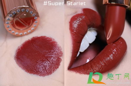 CT2020圣诞限定唇膏super starlet什么颜色-CT圣诞限定super starlet口红试色