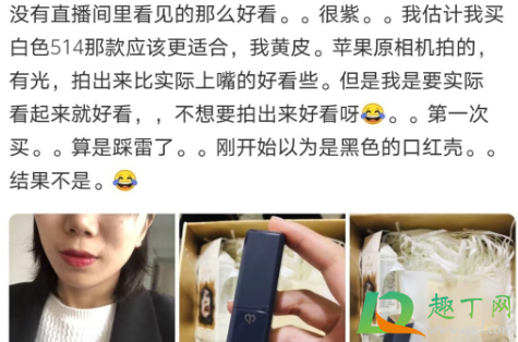 cpb2020圣诞黑天鹅唇膏515好看吗-肌肤之钥黑天鹅唇膏515口红试色