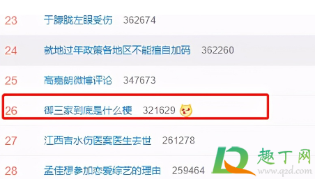 御三家是什么梗出自哪-御三家有什么意思