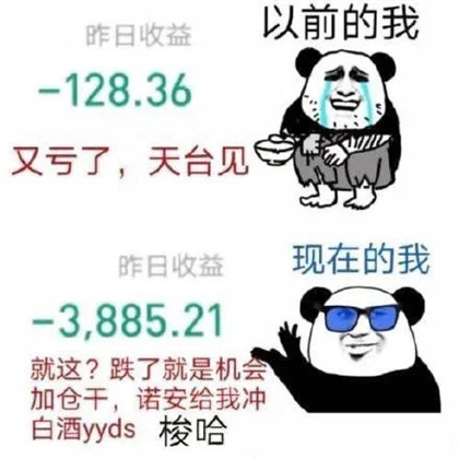 基金绿了表情包图片2021最新-基金一片绿表情包搞笑