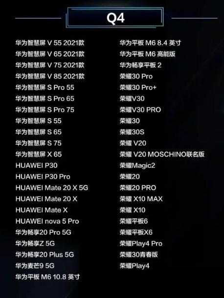 华为鸿蒙系统手机型号有哪些-华为鸿蒙os2.0系统怎么升级