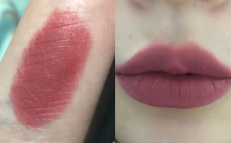 兰蔻小蛮腰新色唇膏410适合黄皮吗-兰蔻小蛮腰410口红试色
