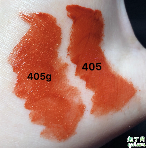阿玛尼405g和405有什么区别 阿玛尼405g和405对比试色