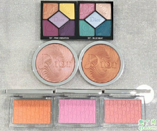 dior2020春季腮红哪个色号适合黄皮 dior2020春季腮红试色