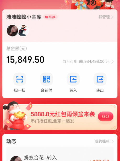 蚂蚁合花1000额度怎么用-蚂蚁合花不存钱可以用吗