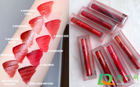 3CE新品镜面唇釉taking red适合黄皮吗-3CE2020新品taking red唇釉试色