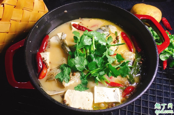 鱼头豆腐汤可以放菠菜吗 鱼头豆腐汤可以放什么配菜