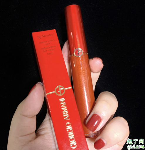 阿玛尼2019圣诞限定405G好看吗 阿玛尼红管405g试色