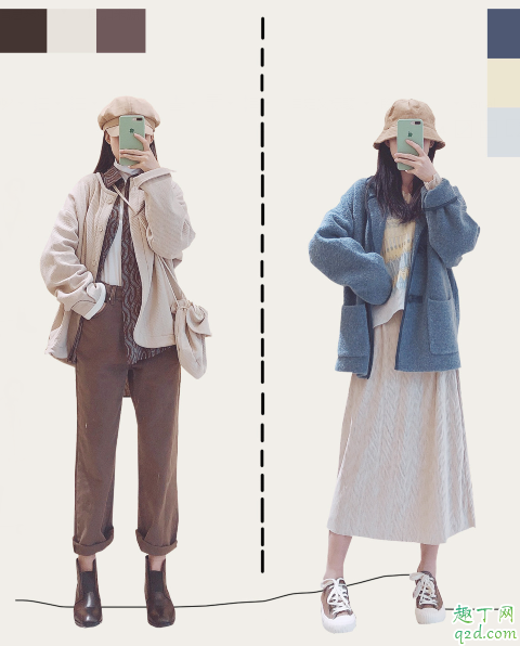降温时髦穿搭攻略 2019秋冬穿搭look女生